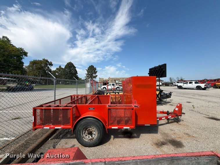 image for item EW5076 2016 Eagle Trailer Co. utility trailer