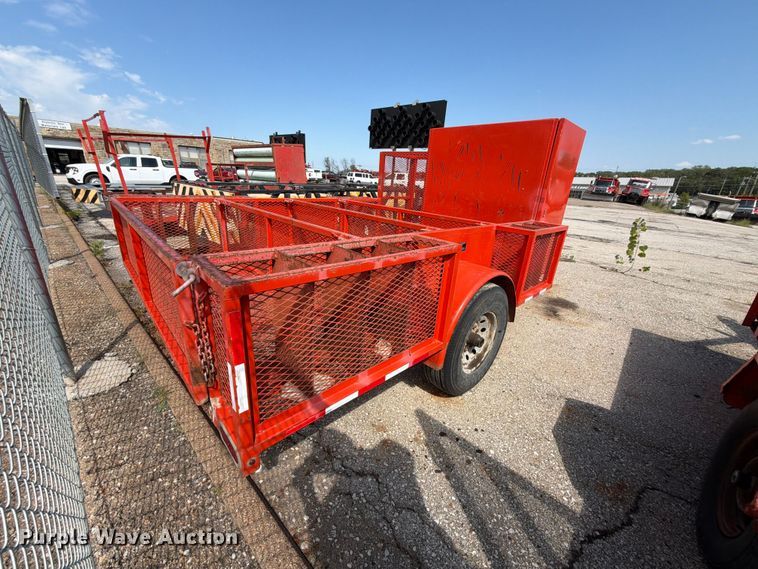 image for item EW5076 2016 Eagle Trailer Co. utility trailer
