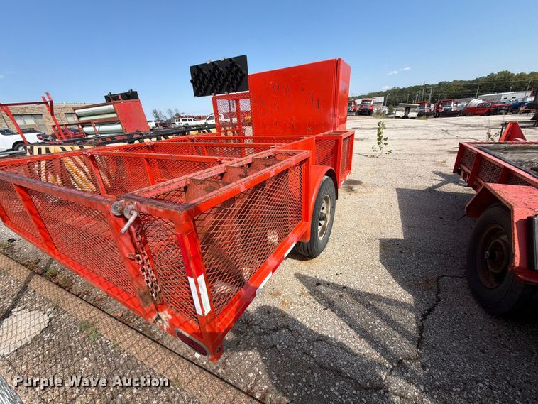image for item EW5076 2016 Eagle Trailer Co. utility trailer
