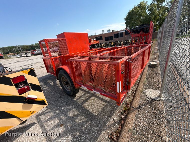 image for item EW5076 2016 Eagle Trailer Co. utility trailer
