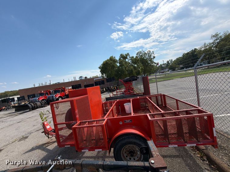 image for item EW5076 2016 Eagle Trailer Co. utility trailer