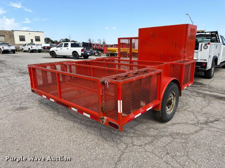 image for item EW5076 2016 Eagle Trailer Co. utility trailer