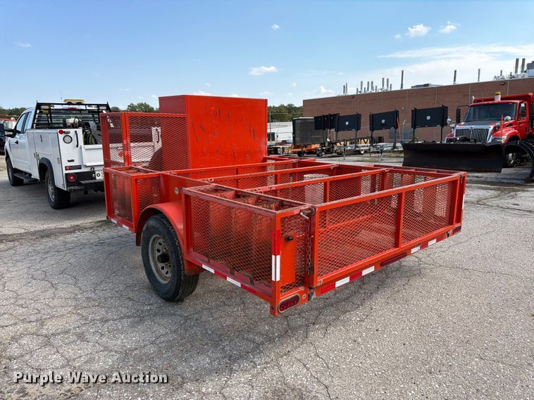 image for item EW5076 2016 Eagle Trailer Co. utility trailer