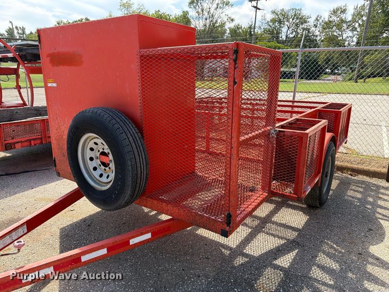 image for item EW5076 2016 Eagle Trailer Co. utility trailer