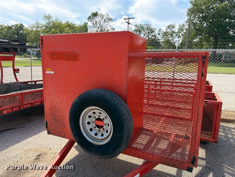 image for item EW5076 2016 Eagle Trailer Co. utility trailer