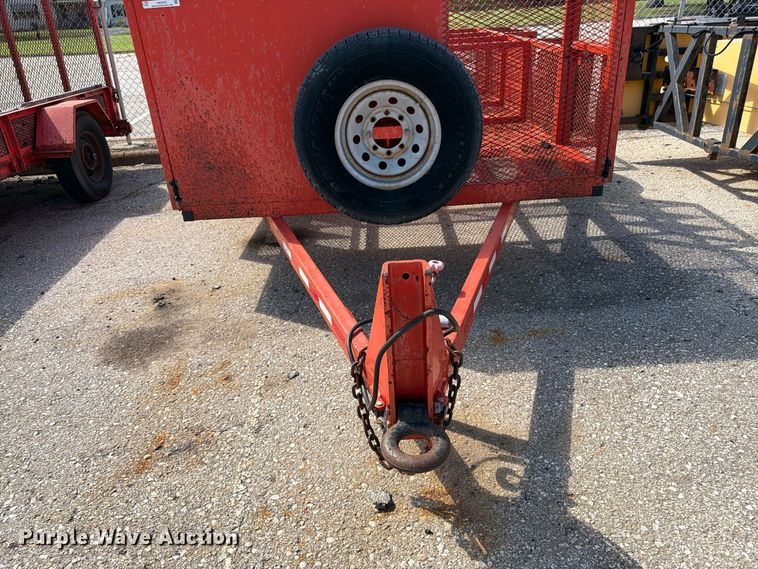 image for item EW5076 2016 Eagle Trailer Co. utility trailer
