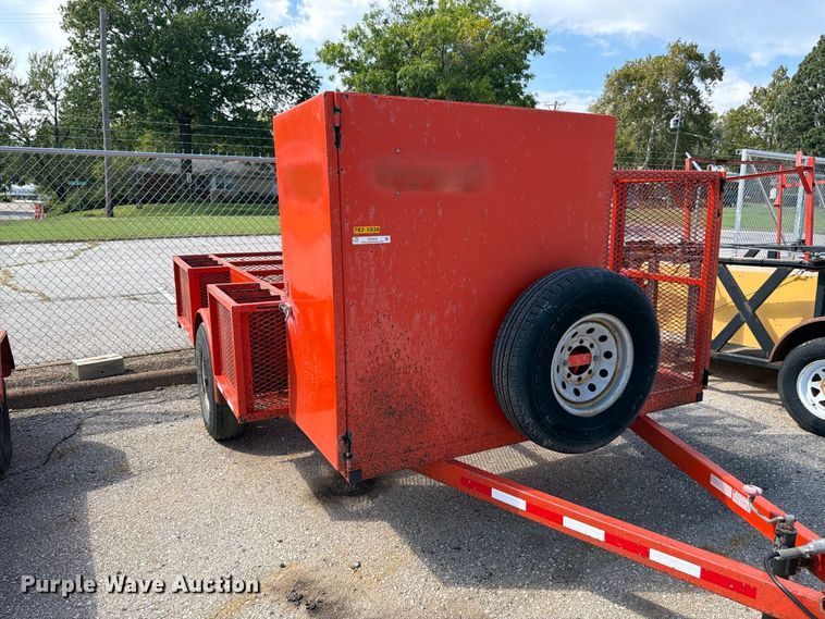 image for item EW5076 2016 Eagle Trailer Co. utility trailer