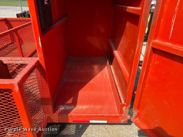 image for item EW5076 2016 Eagle Trailer Co. utility trailer