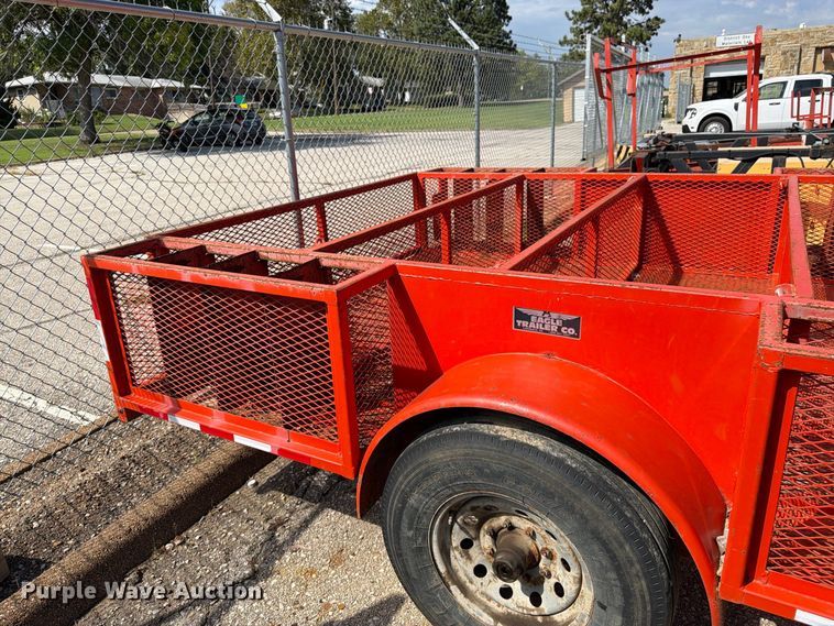 image for item EW5076 2016 Eagle Trailer Co. utility trailer