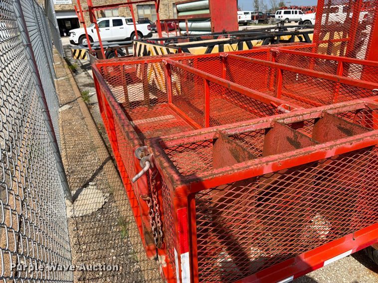 image for item EW5076 2016 Eagle Trailer Co. utility trailer