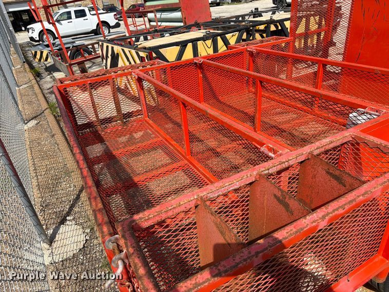 image for item EW5076 2016 Eagle Trailer Co. utility trailer