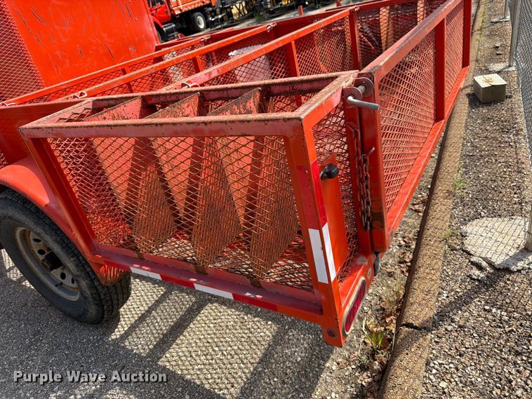 image for item EW5076 2016 Eagle Trailer Co. utility trailer