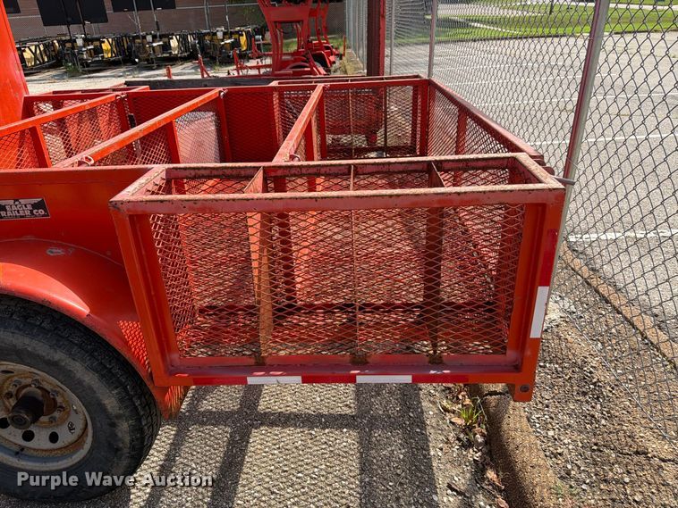 image for item EW5076 2016 Eagle Trailer Co. utility trailer