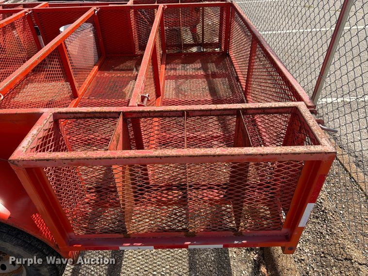 image for item EW5076 2016 Eagle Trailer Co. utility trailer