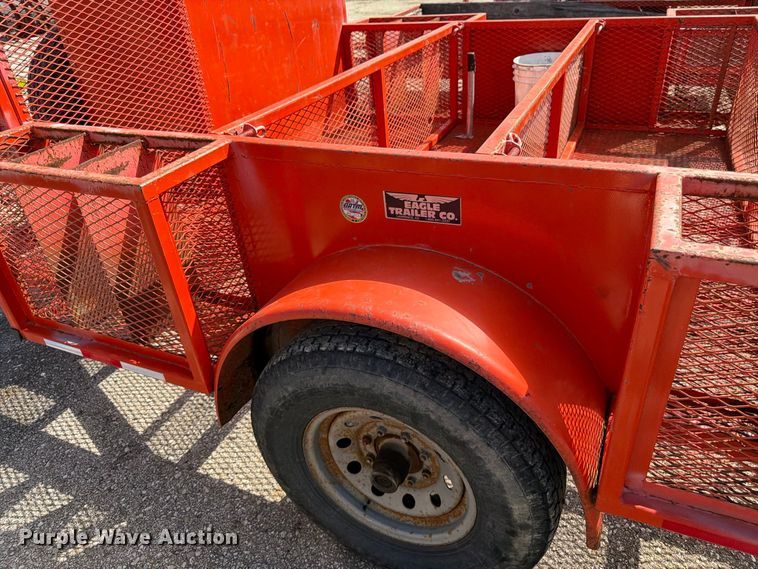 image for item EW5076 2016 Eagle Trailer Co. utility trailer