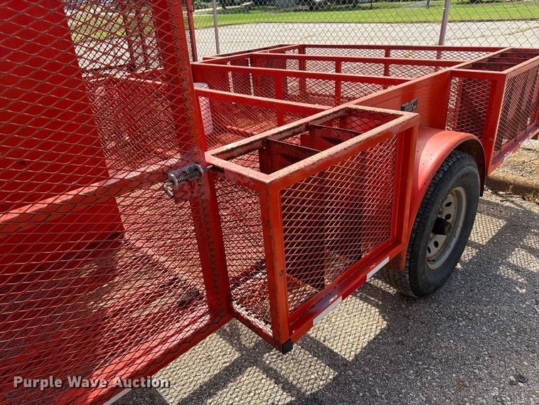 image for item EW5076 2016 Eagle Trailer Co. utility trailer