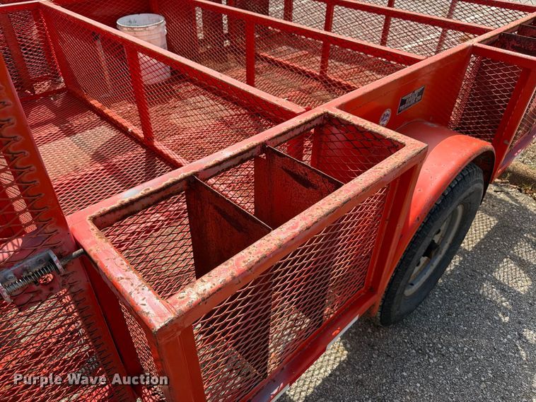 image for item EW5076 2016 Eagle Trailer Co. utility trailer