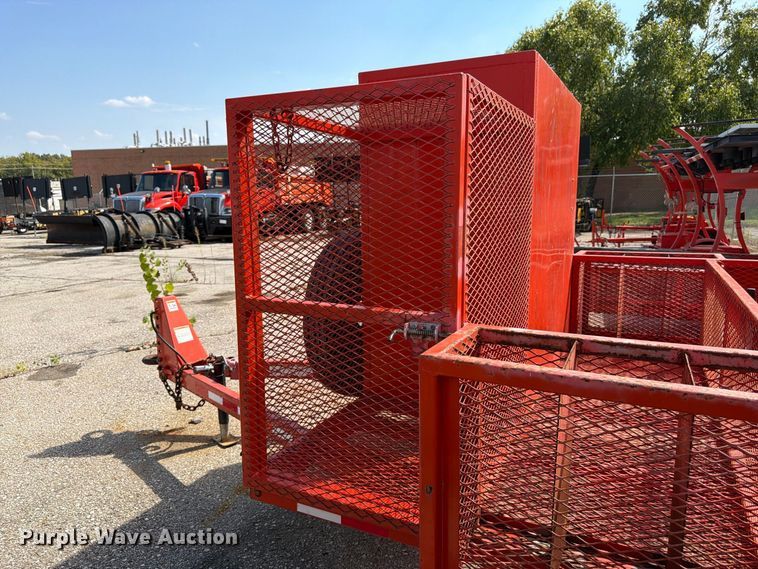 image for item EW5076 2016 Eagle Trailer Co. utility trailer