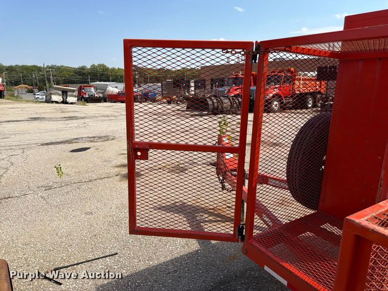 image for item EW5076 2016 Eagle Trailer Co. utility trailer