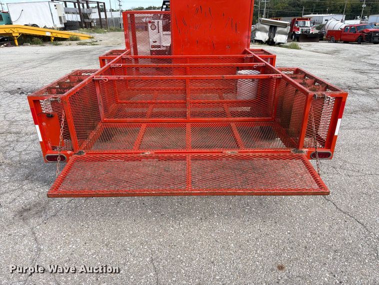 image for item EW5076 2016 Eagle Trailer Co. utility trailer