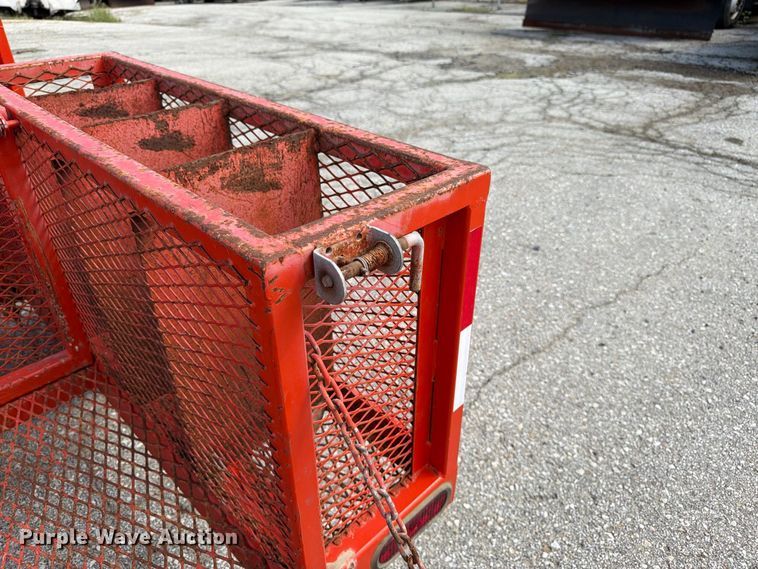 image for item EW5076 2016 Eagle Trailer Co. utility trailer
