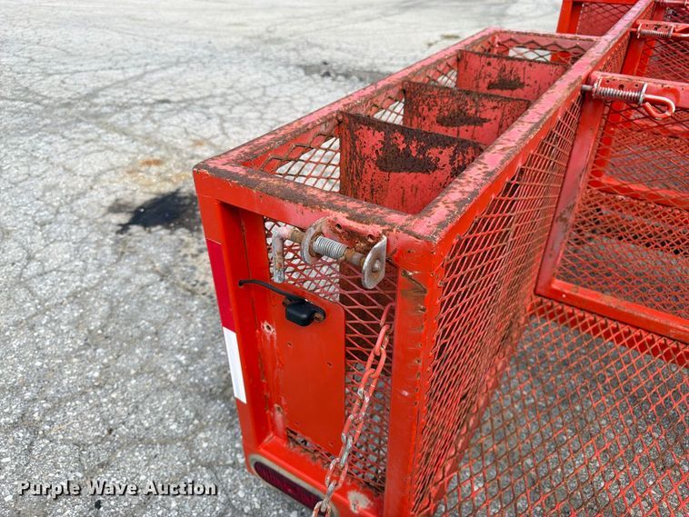 image for item EW5076 2016 Eagle Trailer Co. utility trailer