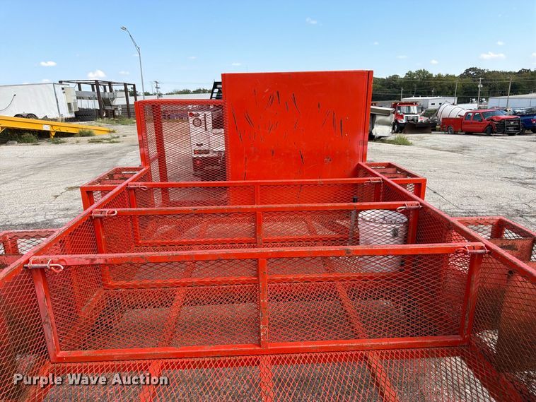 image for item EW5076 2016 Eagle Trailer Co. utility trailer