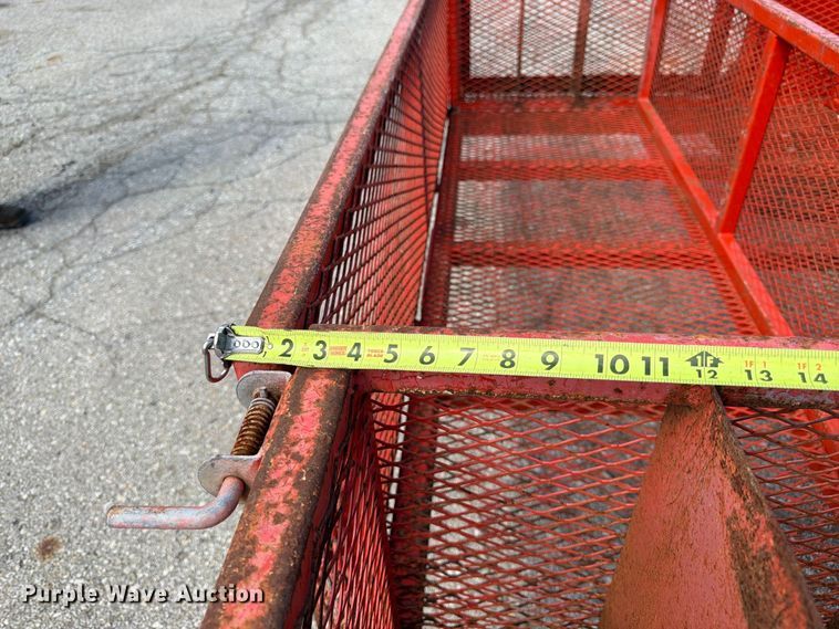 image for item EW5076 2016 Eagle Trailer Co. utility trailer