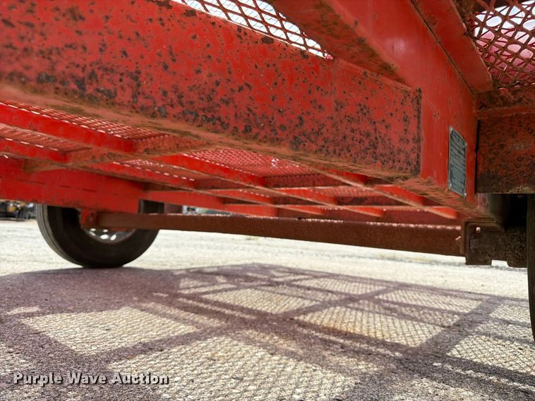 image for item EW5076 2016 Eagle Trailer Co. utility trailer