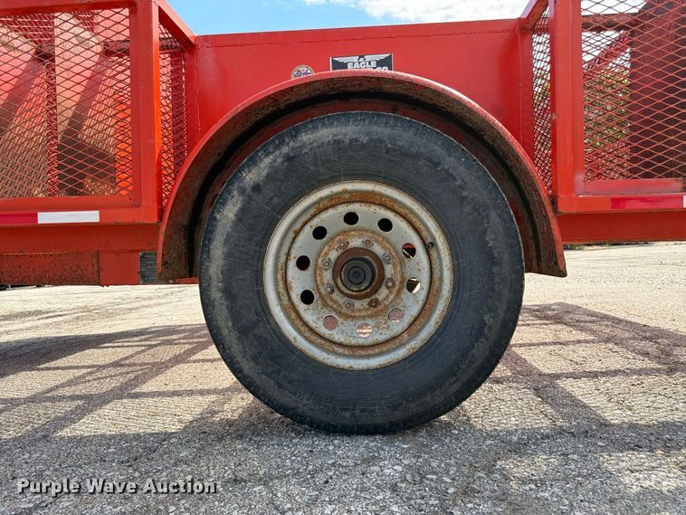 image for item EW5076 2016 Eagle Trailer Co. utility trailer