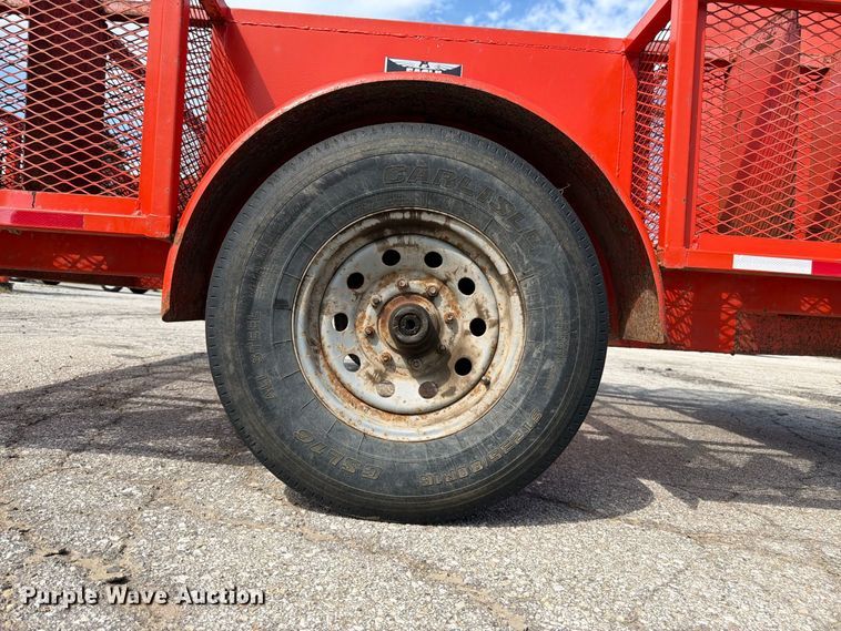 image for item EW5076 2016 Eagle Trailer Co. utility trailer