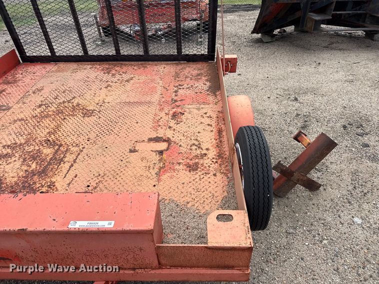 image for item FB6926 1974 Raymond Lucas utility trailer