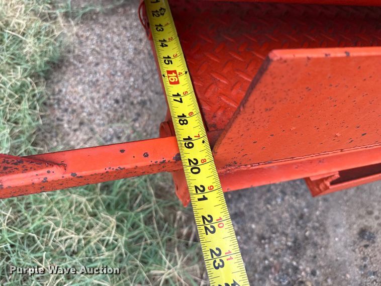 image for item FB6927 2004 American Steel utility trailer