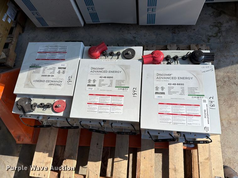 image for item FC4740 (3) Discover 45-48-6650 batteries