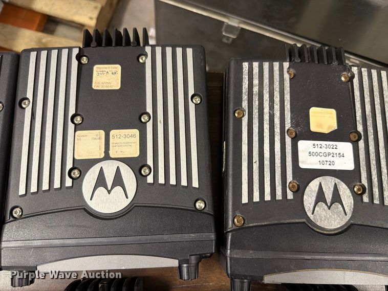 image for item FC4749 (26) Motorola radios