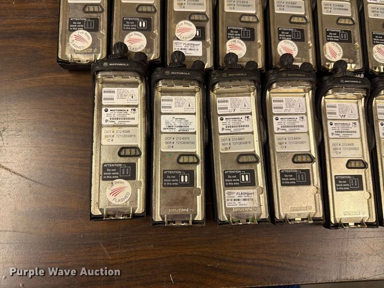 image for item FC4750 (322) Motorola radios