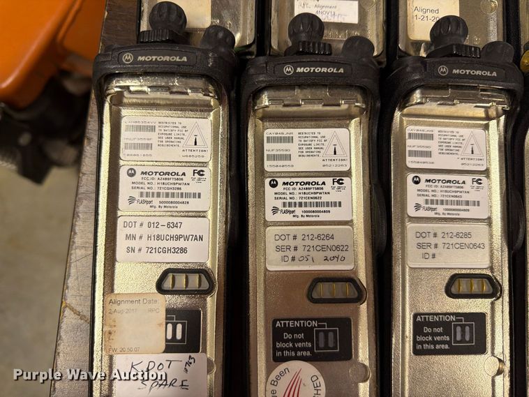 image for item FC4750 (322) Motorola radios
