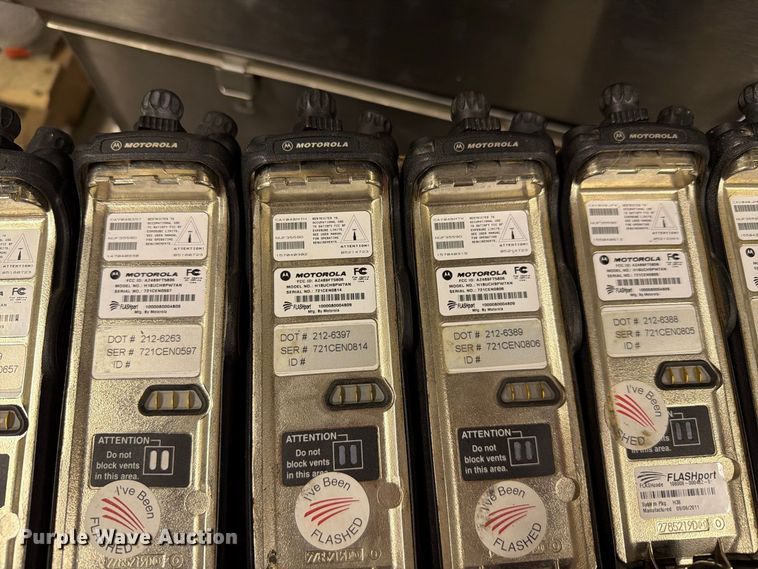 image for item FC4750 (322) Motorola radios