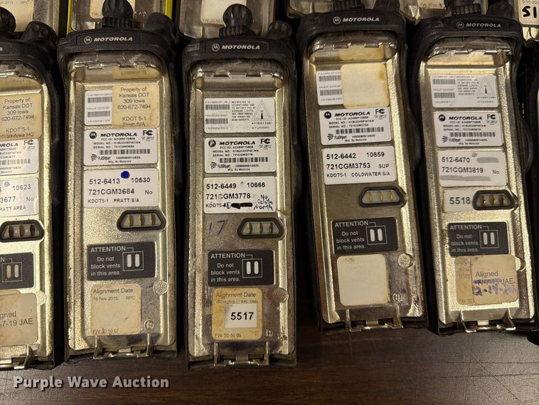 image for item FC4750 (322) Motorola radios