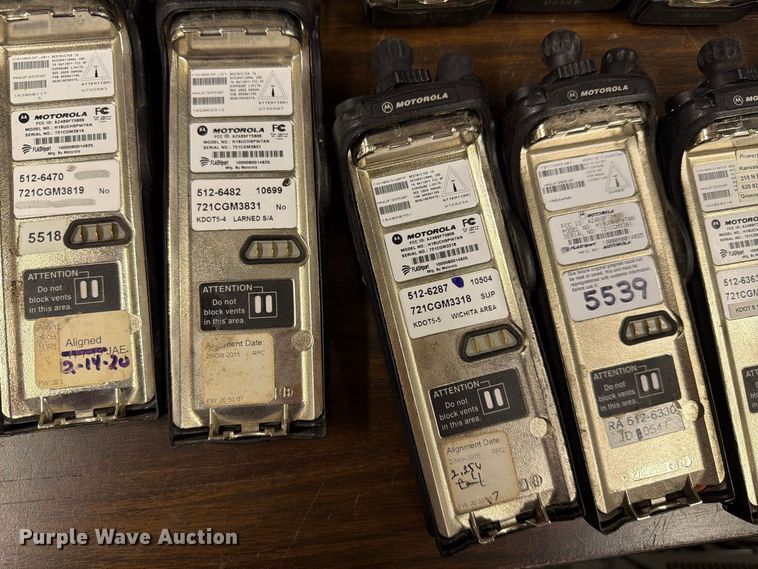 image for item FC4750 (322) Motorola radios