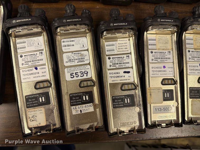 image for item FC4750 (322) Motorola radios