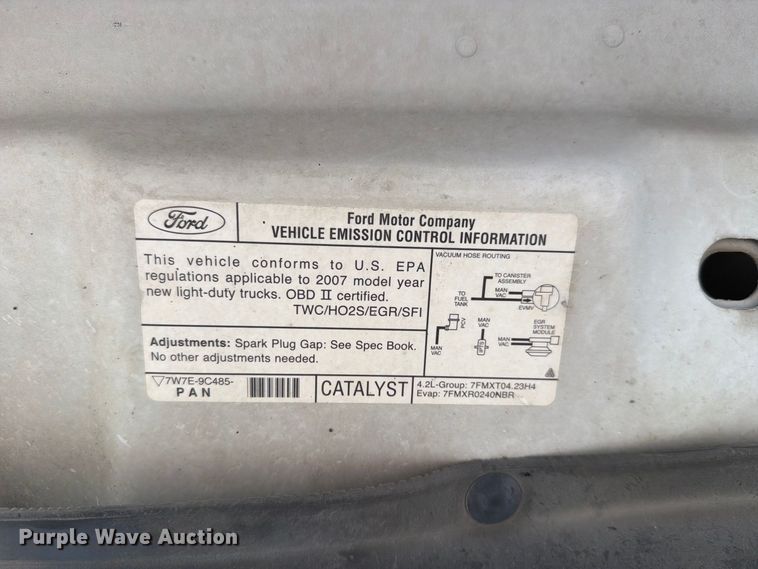 image for item FH6317 2007 Ford F150 pickup truck