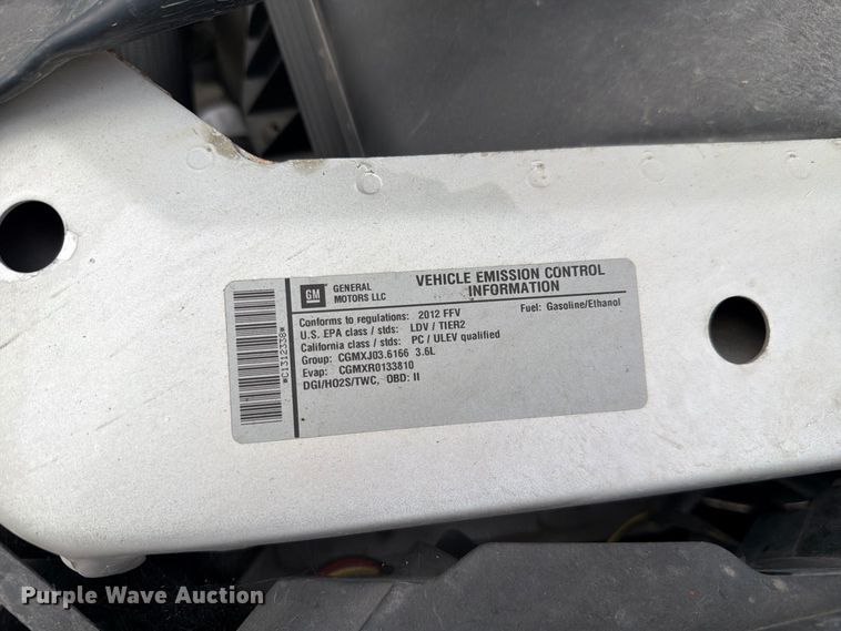 image for item FH6319 2012 Chevrolet Impala 