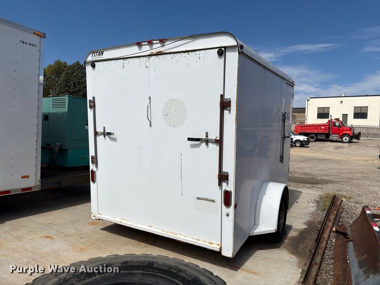 image for item FH6336 2009 Titan enclosed trailer enclosed cargo trailer