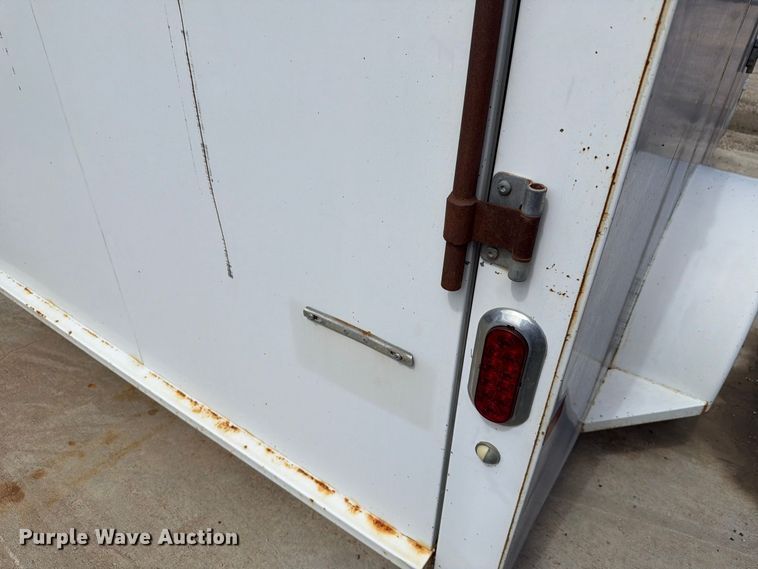 image for item FH6336 2009 Titan enclosed trailer enclosed cargo trailer