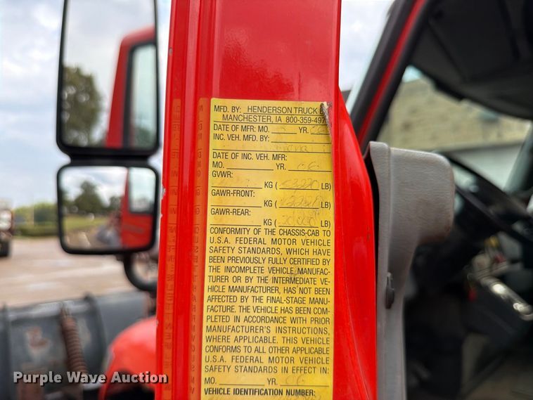 image for item FH6338 2007 International 7400 dump truck