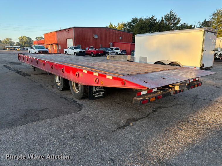 image for item FK3706 2004 Landoll tilt deck equipment trailer