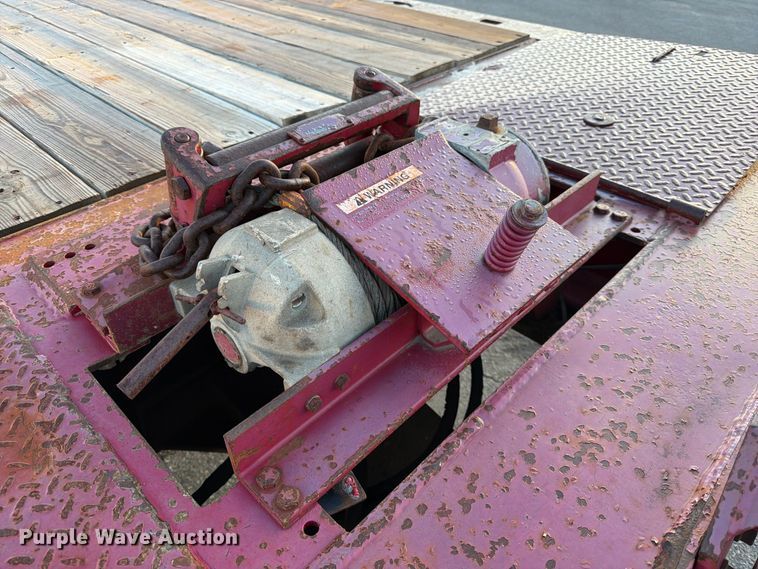 image for item FK3706 2004 Landoll tilt deck equipment trailer