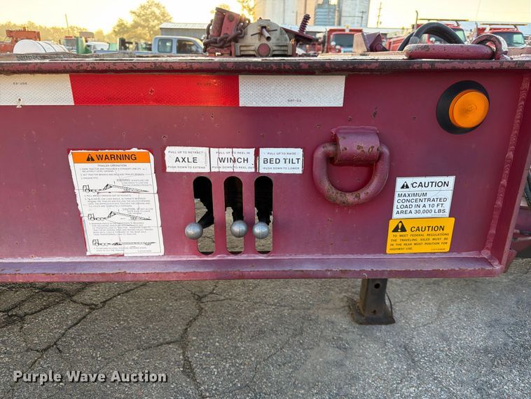 image for item FK3706 2004 Landoll tilt deck equipment trailer