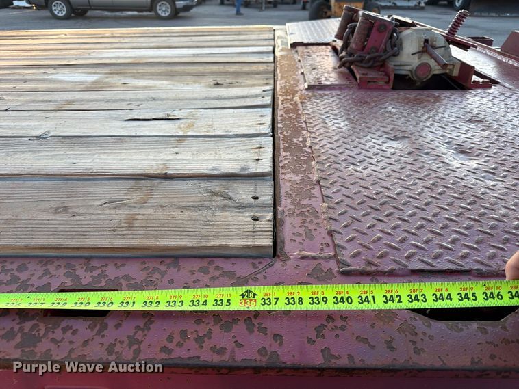 image for item FK3706 2004 Landoll tilt deck equipment trailer